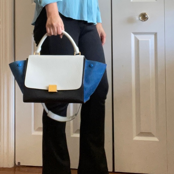 Celine Handbags - Celine Trapeze Small Bag